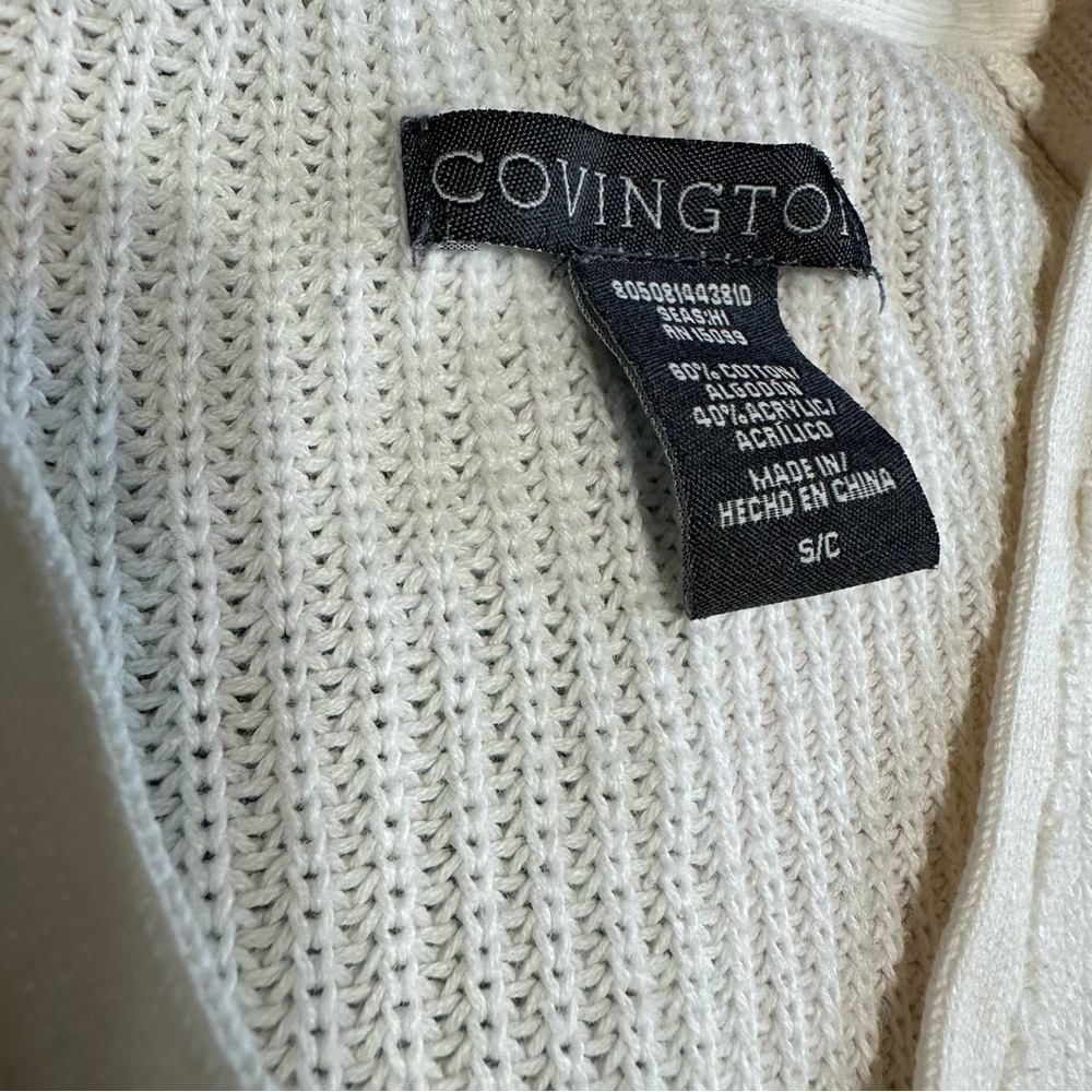 Covington Ivory Knit Sweater - Picture 3 of 3
